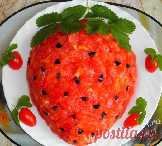 Праздничный салат с курицей - Вкусные рецепты