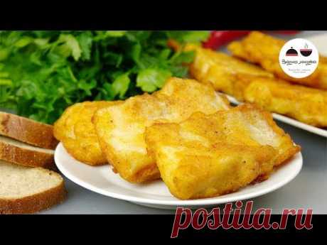 Приготовьте так любую рыбу – ну, очень вкусно! Рыба в кукурузном кляре