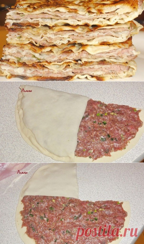 Китайские лепешки с мясом - безумно вкусные и сочные