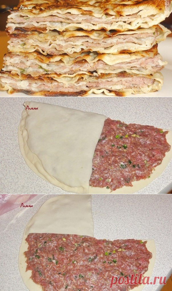 Китайские лепешки с мясом - безумно вкусные и сочные