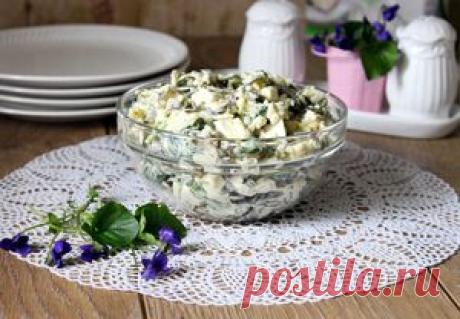 Салат с рисом, морской капустой и черемшой. Рецепт c фото от Елена М 16 апреля 2015, 01:43, мы подскажем, как приготовить!