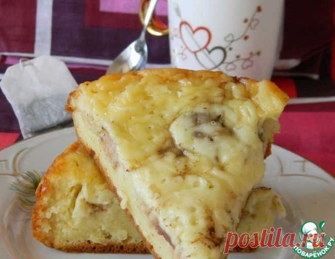 Сырный пирог с фрикадельками – кулинарный рецепт