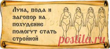 Луна, вода и заговор на похудение помогут стать стройной Чтобы похудеть и сбросить вес, используйте заговоры на похудение, а не изнуряйте себя голодовками и тренировками и вам вскоре начнет нравиться ваше отражение в зеркале.
