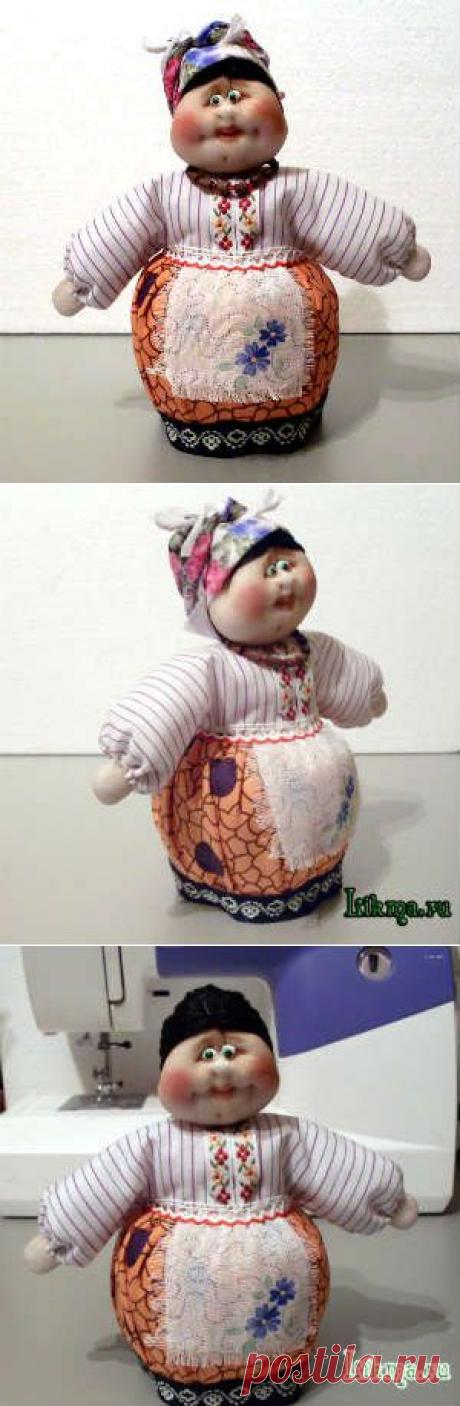 Трындычиха - кукла из капроновых колготок и пластика. Мастер-класс