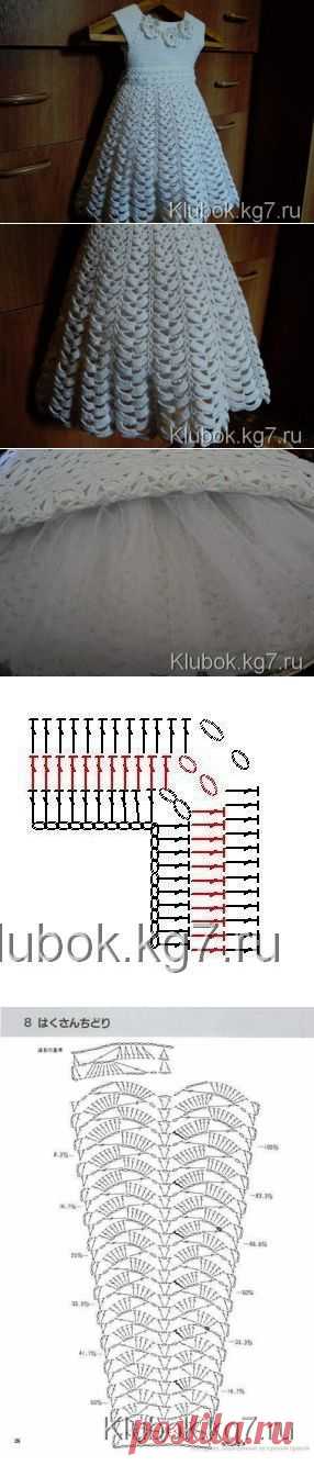 Платье для девочки | Клубок