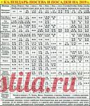 Календарь посева и посадки растений на 2019