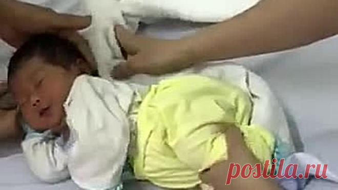 А наши мамочки знают такой способ убаюкивания?.. :)