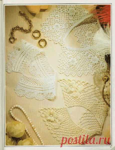 МОИ ПЕТЕЛЬКИ: Три ажурных воротничка