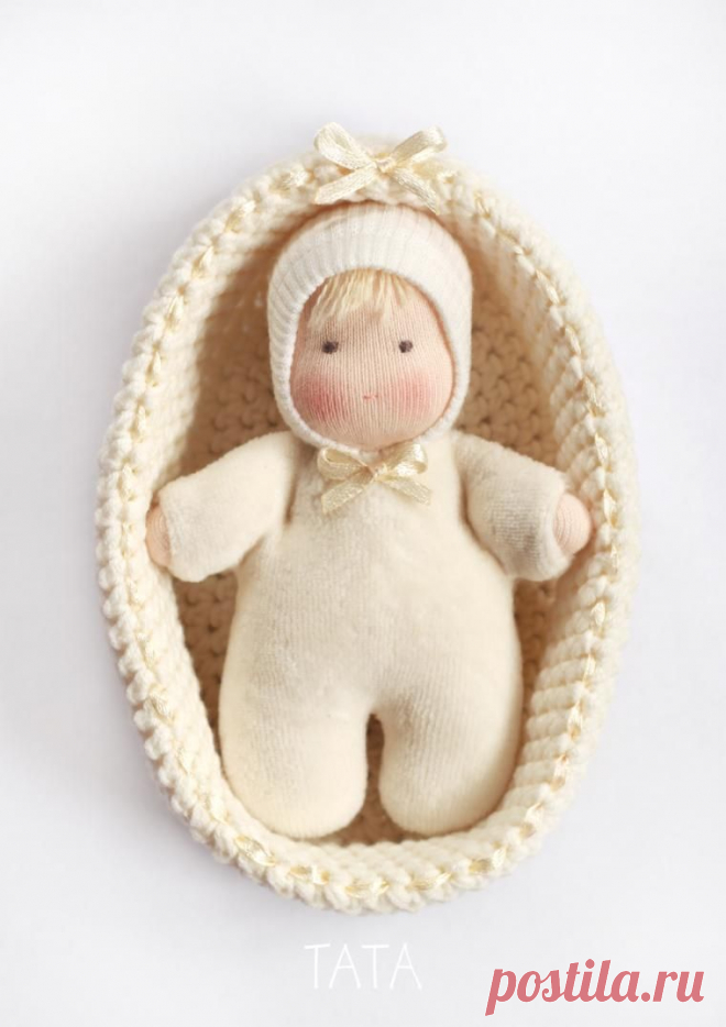 "НЕЖНЕЕ НЕЖНОГО" — ШЬЕМ ЛЯЛЕЧКУ В КОЛЫБЕЛЬКЕ / Мир игрушки / Разнообразные игрушки ручной работы