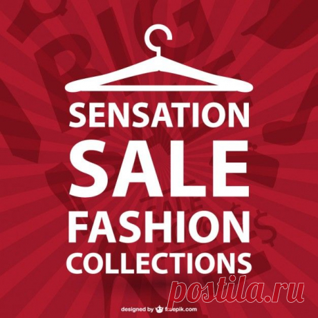 Fashion shopping typographic vector Vector | Free Download