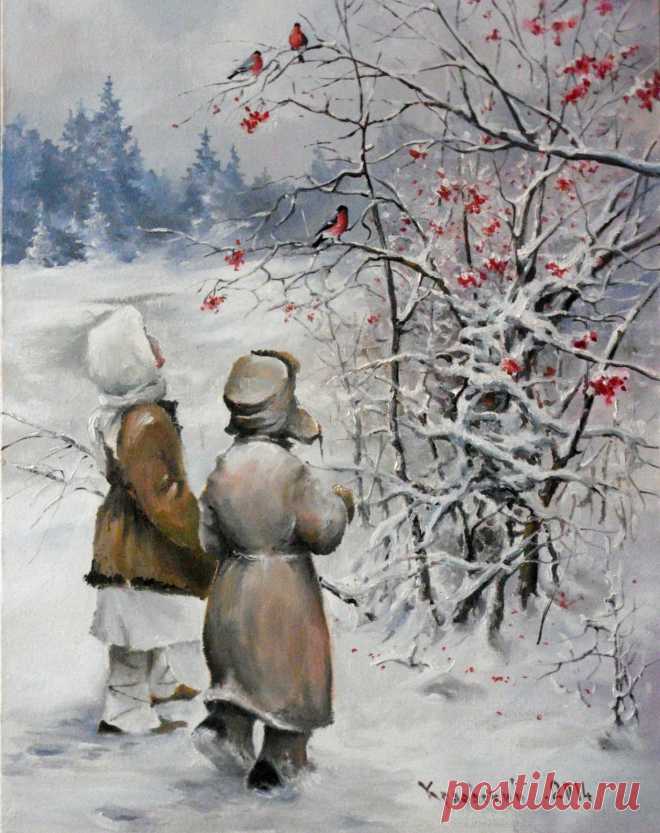 снегери и рябина