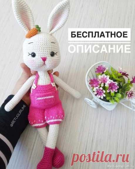 Зайка крючком. МК | Вязаные игрушки. Мастер-классы, схемы, описание. Автор: betugurumi&nbsp;Перевод @svetlana_b_workshop