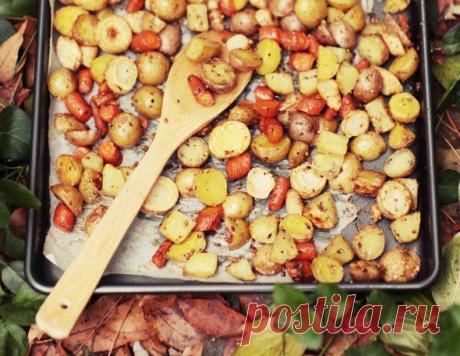 Овощи с кориандром и чесноком | Вкусный год с Анной Людковской