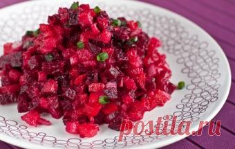 Винегрет с фасолью / Овощные салаты / TVCook: пошаговые рецепты с фото