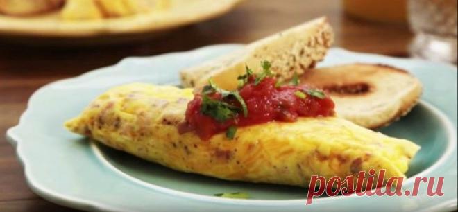 Как приготовить омлет в пакете. - Вилка и Ложка