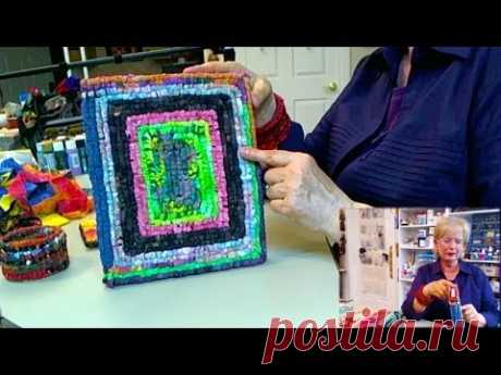 Locker Hooking For Beginners - HowToGetCreative.com with Barb Owen