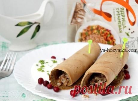 Гречневые блинчики с куриной печенью. Гречневые блинчики пп Гречка с печенью, вряд ли найдется тот, кому незнакома эта домашняя классика. Предлагаем не нарушать традиций, но… сделать не совсем обычную подачу – печеночные блинчики с гречневой начинкой – как вам?!!