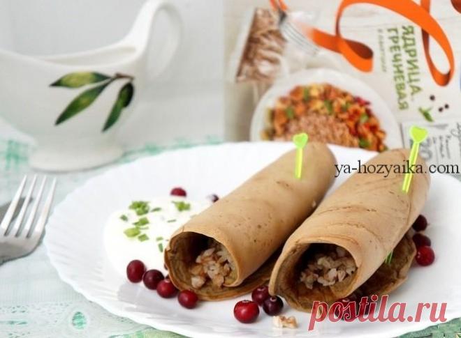 Гречневые блинчики с куриной печенью. Гречневые блинчики пп Гречка с печенью, вряд ли найдется тот, кому незнакома эта домашняя классика. Предлагаем не нарушать традиций, но… сделать не совсем обычную подачу – печеночные блинчики с гречневой начинкой – как вам?!!