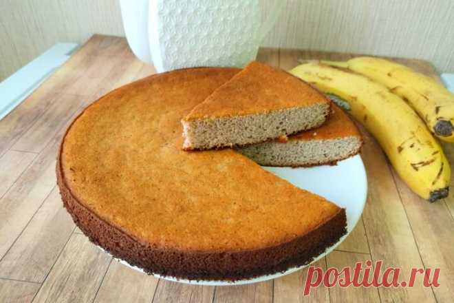 Банановый пирог на миндальной муке. Вкуснее не придумаешь! | Fresh.ru домашние рецепты | Яндекс Дзен