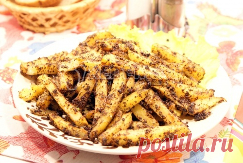 Картофельные дольки в духовке – Рецепт с фото. Рецепты. Вторые блюда. Блюда из овощей