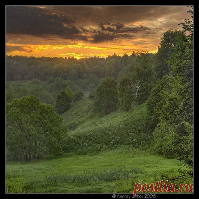 35PHOTO - Андрей Житков - Рассвет в овраге..