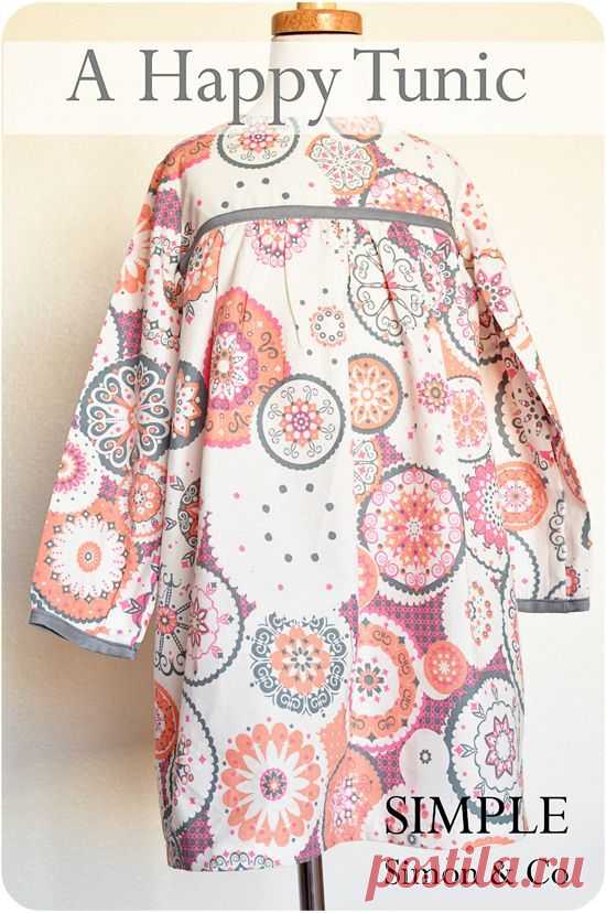 FREE Tunic/Dress Tutorial. | Sewing, Quilting, Needlecrafting | Pinte…