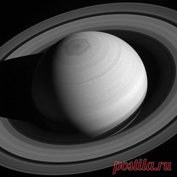 Сатурн в окружение своих колец / Astro Analytics