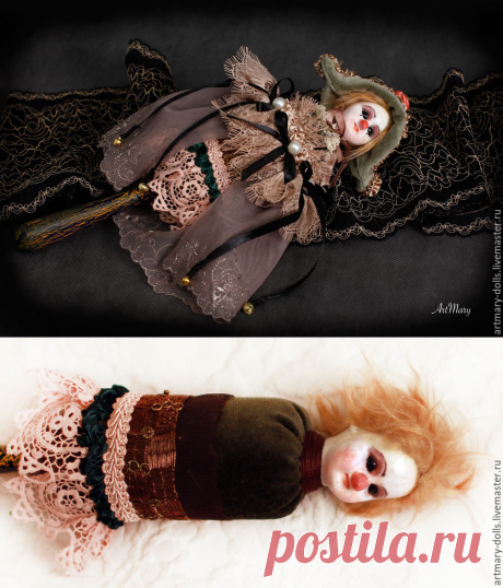 Делаем необычную игрушку Marotte. Вариант 2 - Ярмарка Мастеров - ручная работа, handmade