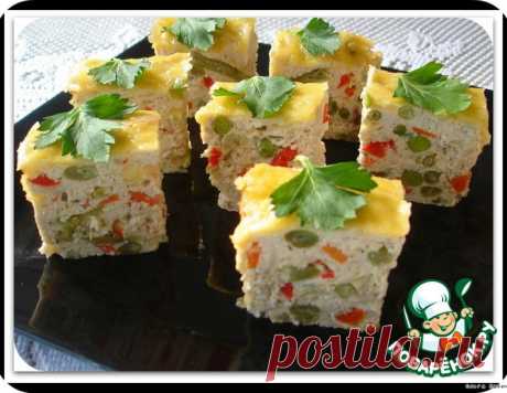 Куриный террин с овощами – кулинарный рецепт