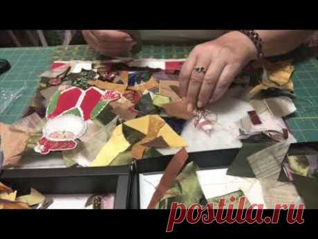 И снова пицца Pizza ! Утилизация лоскутков.Новогодние ланчматы: просто и быстро