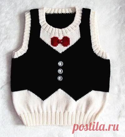 Безрукавка для юного джентльмена