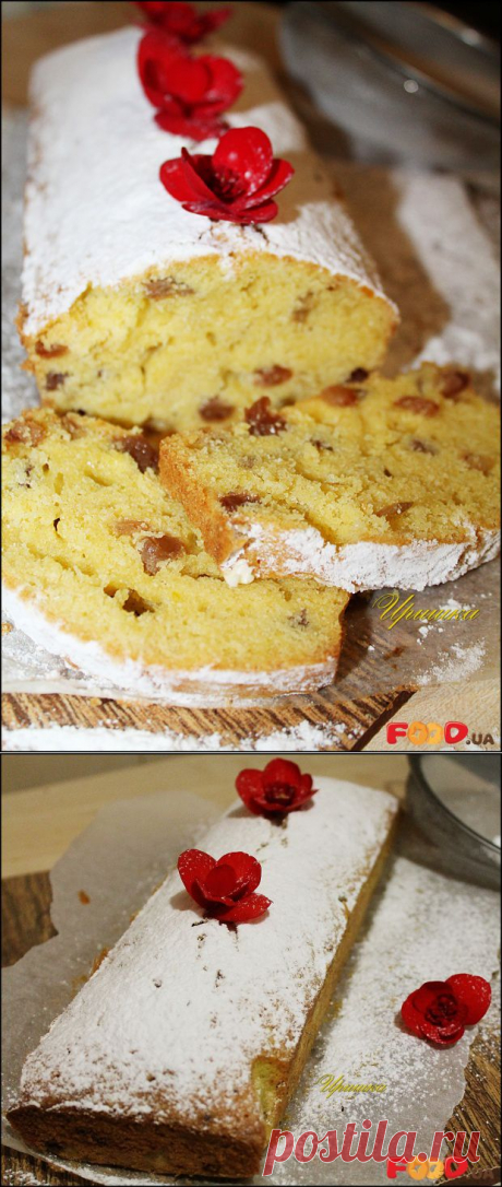 Быстрый кекс с изюмом