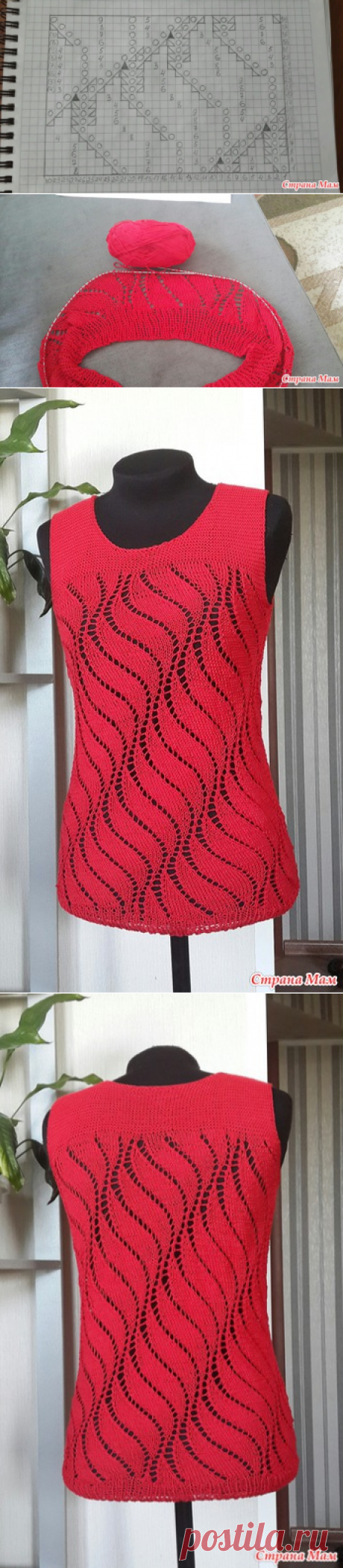 Топ Волна спицами