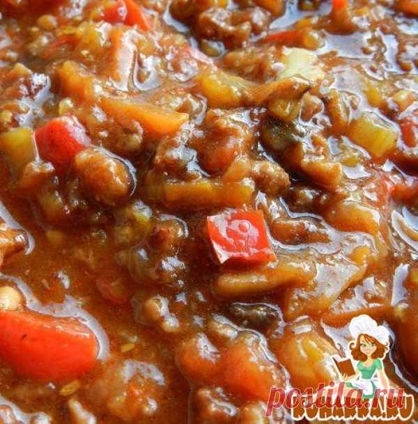 Рецепт: Соус болоньезе с грибами