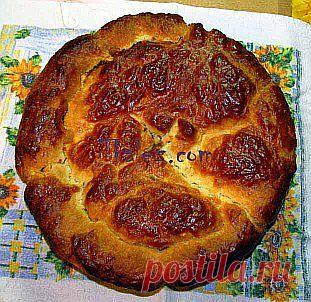 Пирог с тушенной капустой и грибами | Домашняя кулинария