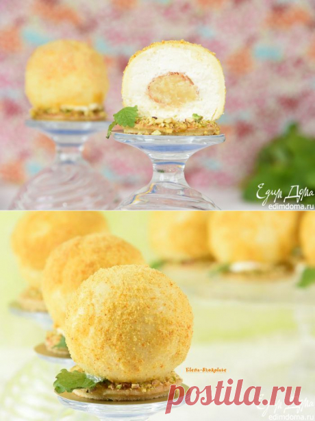 Пирожное &quot;Солнечный апельсин&quot; | Кулинарные рецепты от «Едим дома!»