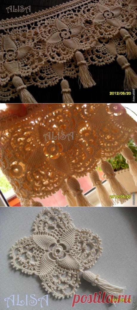 *АЛИСА* КАЙМА ДЛЯ АБАЖУРА(схема).