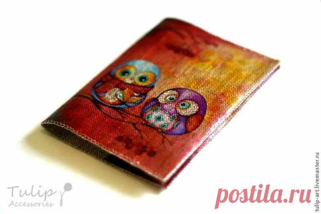 Обложка на паспорт за 15 минут - Ярмарка Мастеров - ручная работа, handmade