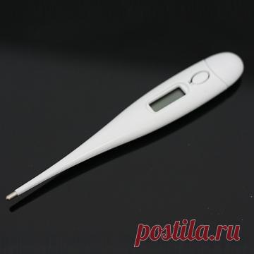 RICHSOUL - магазин полезных вещей | Электронный цифровой термометр для измерения температуры тела (белый)