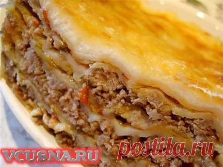 &quot;ЛЕНИВАЯ&quot; ЛАЗАНЬЯ С ФАРШЕМ.