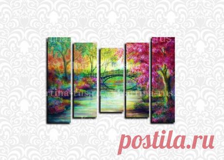 сказочный лес (ручная обработка) » Купить модульные картины + подарок!