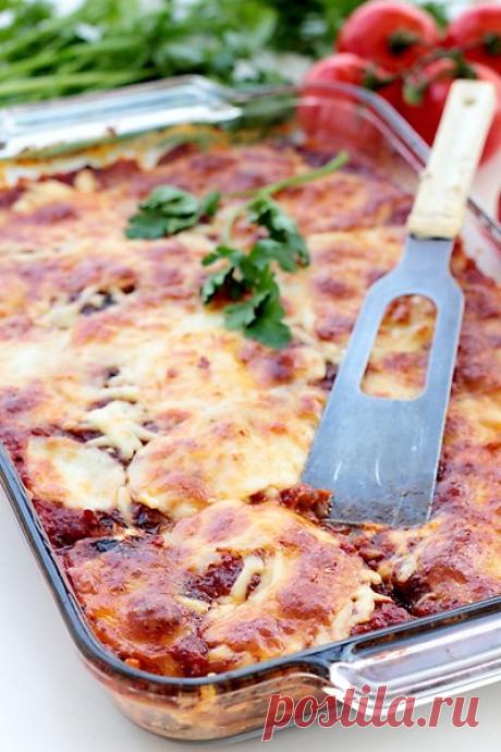 Баклажановая лазанья (Melanzane alla parmigiana) - elaizik.ru