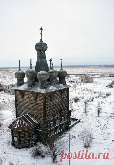 Церковная деревянная архитектура на Руси: