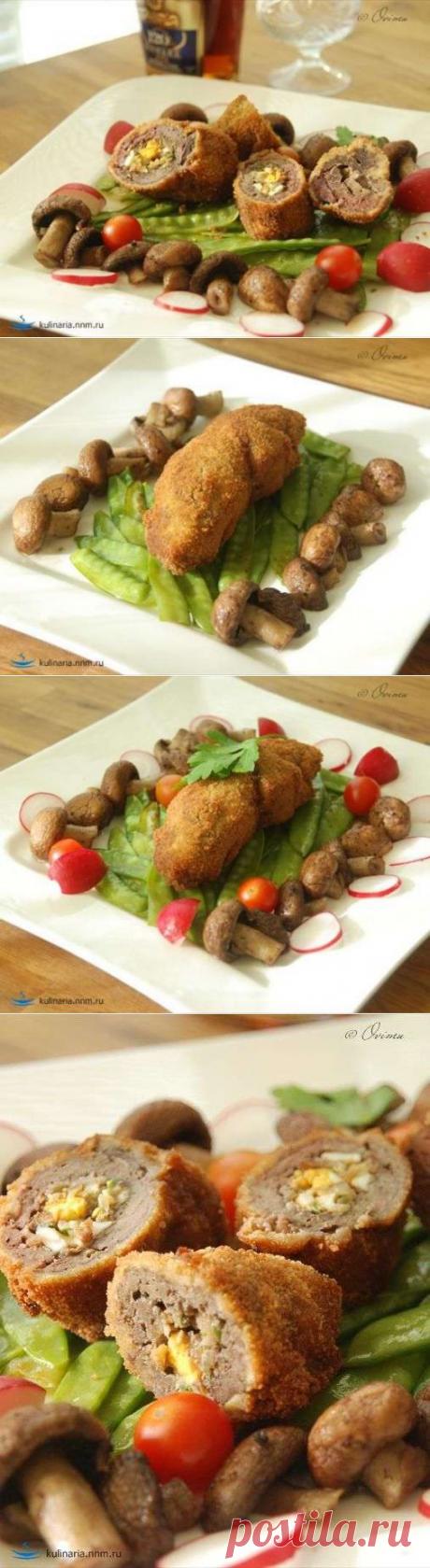 Крученик из печени | Четыре вкуса