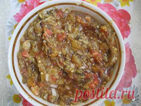 &quot;Икра из баклажанов&quot; - Молдавская кухня блюда