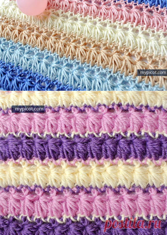 Необычный узор крючком