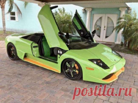 Реплика Lamborghini Murcielago из старенького Porsche (8 фото) . Тут забавно !!!