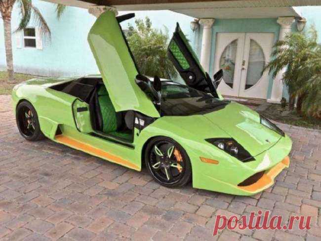 Реплика Lamborghini Murcielago из старенького Porsche (8 фото) . Тут забавно !!!