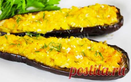 Баклажаны запеченные с сыром и чесноком в духовке рецепт с фото пошагово и видео - 1000.menu
