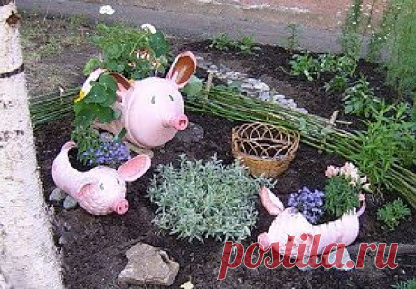 Идеи для сада своими руками